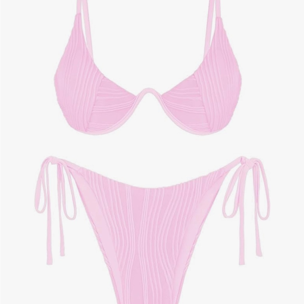 Pink Women's Bikini Set